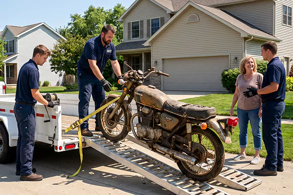 Junk Motorcycle Removal in Memphis, TN