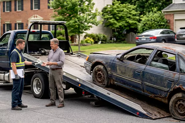 Junk Vehicle Removal in Memphis, TN