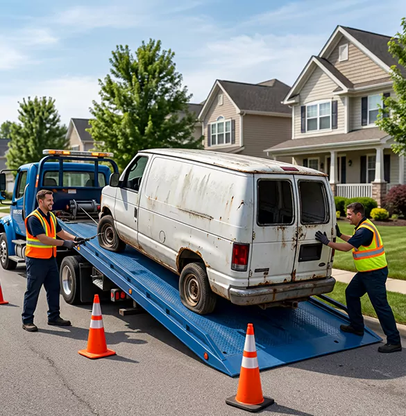 Trusted junk van removal service in Memphis, TN