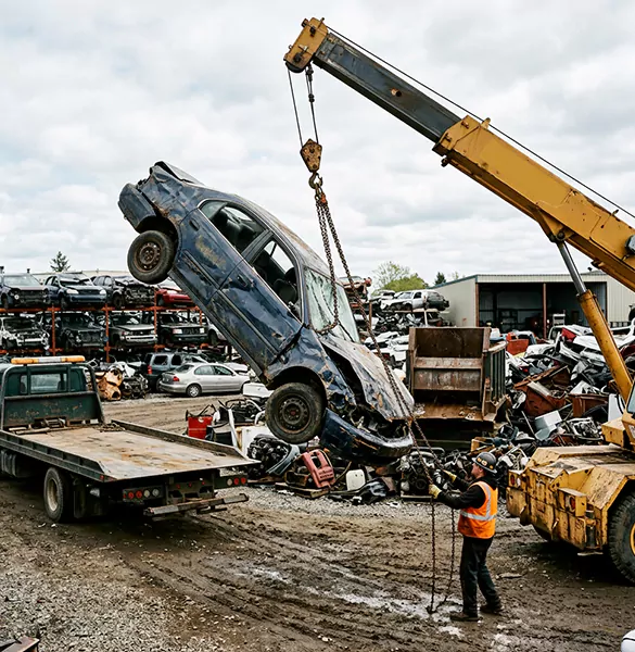 Trusted salvage car removal service in Memphis, TN