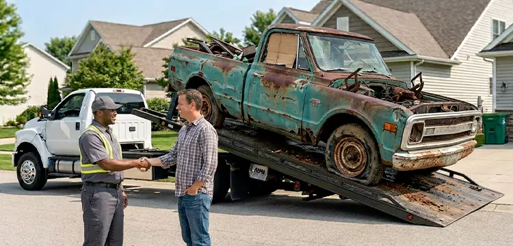 Non-Running Junk Truck Removal in Memphis