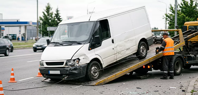 Damaged Van Removal in Memphis
