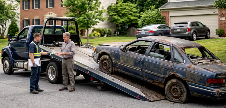 Old Junk Car Removal in Memphis