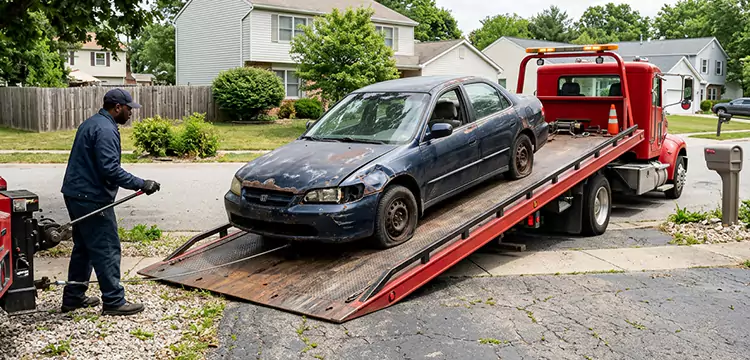 Same-Day Old Junk Car Removal in Memphis